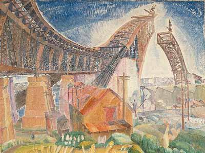 Walter Granville Smith The Bridge in Curve oil painting image